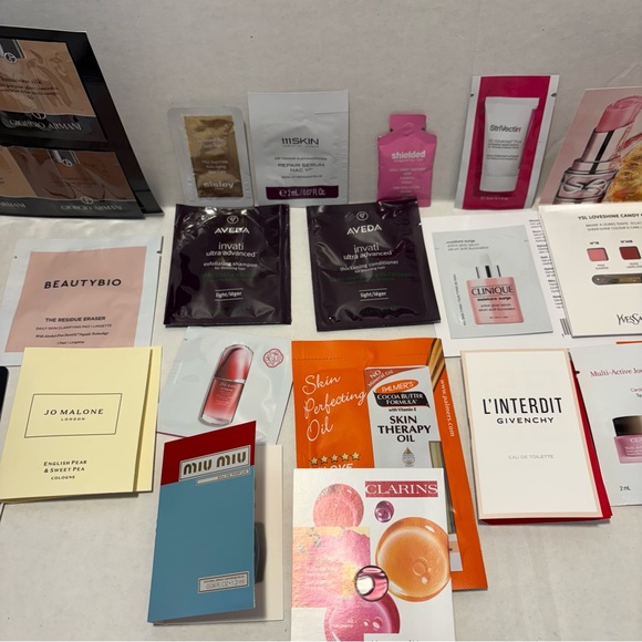 50 Piece Sephora Beauty Skincare Body Sample Lot - Picture 3 of 5